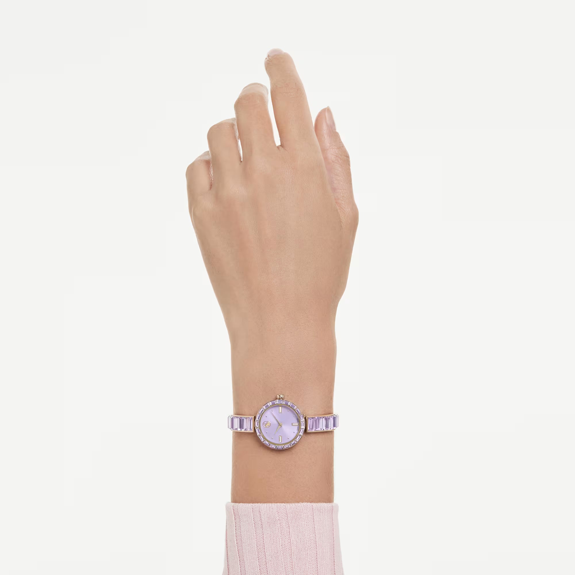 Swarovski Watch - Matrix Bangle - Metal Armbånd - Mauve