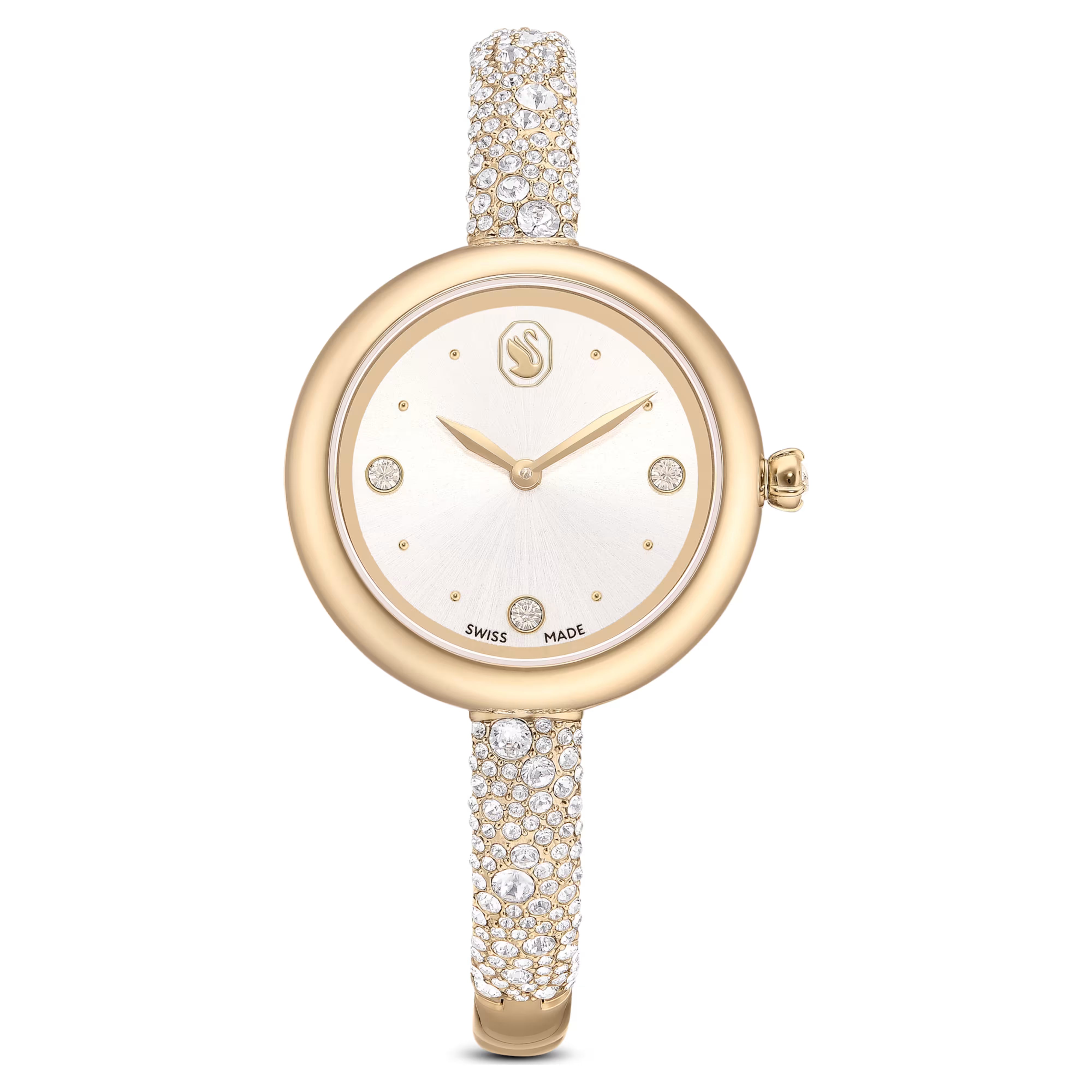 Montre Femme Sublima Champagne Doré - Swarovski