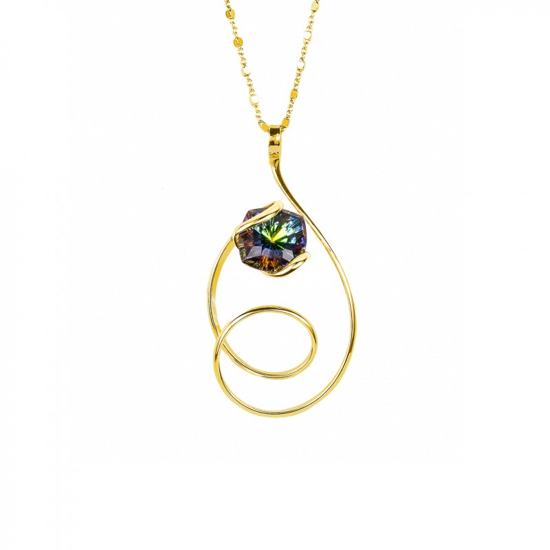 Collier Mystic CDR – Doré – Vitral