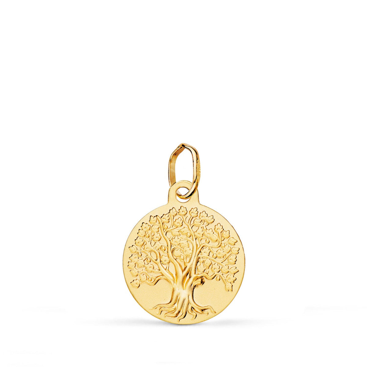 Médaille Arbre de Vie – Or jaune 18 carats – 14 mm