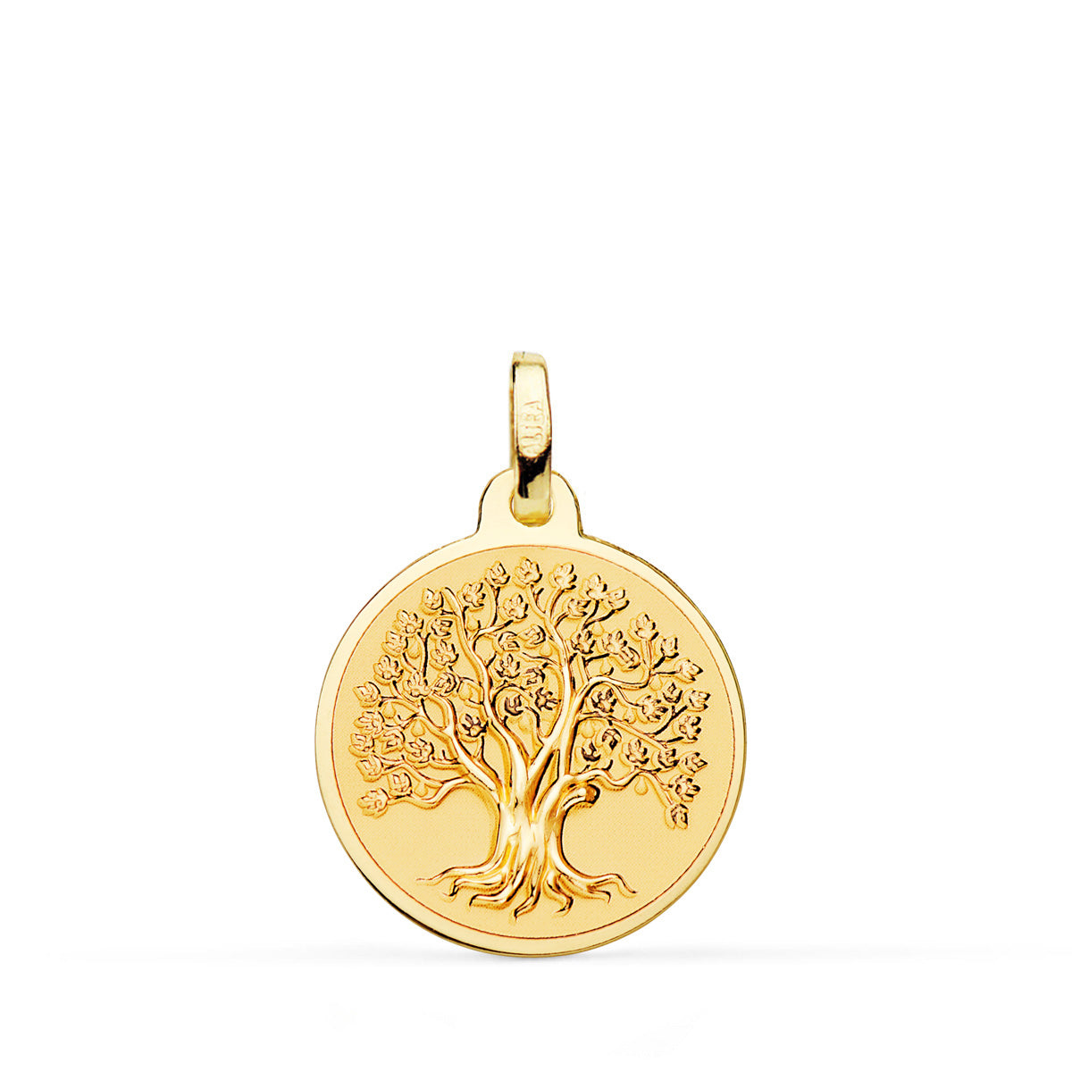 18 K sárga arany Életfa érem 18 mm