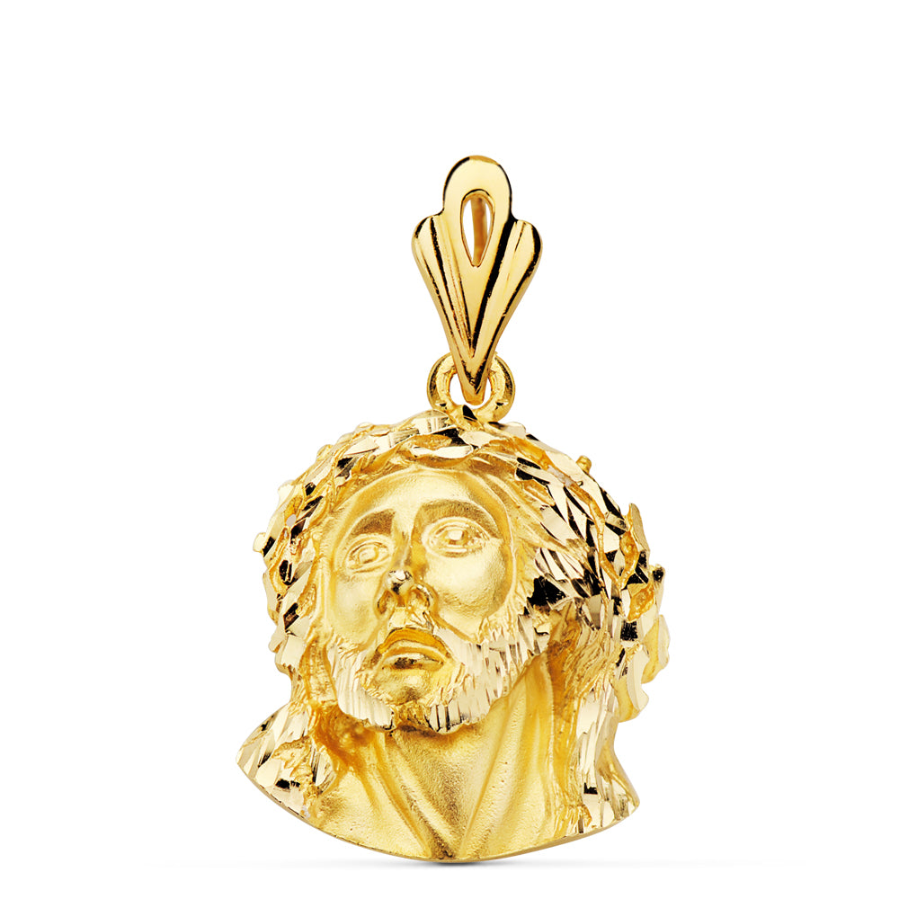 18K Christusportrethanger 21X18 mm