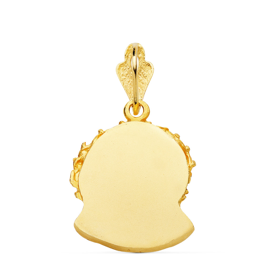 18K Christusportrethanger 21X18 mm