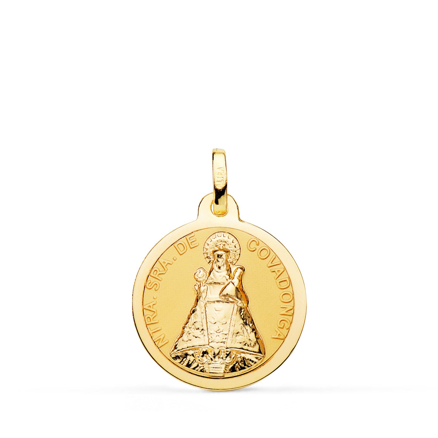 Medaile 18K Virgin Covadonga 18MM
