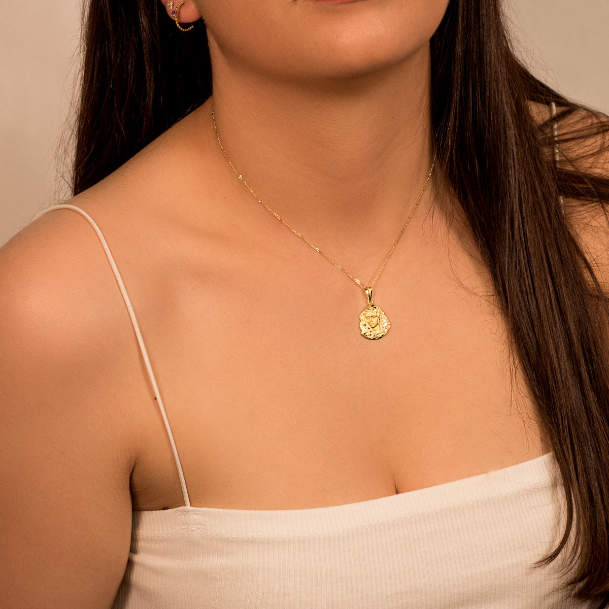 18K Boş Sarkıt 24 X 19 mm