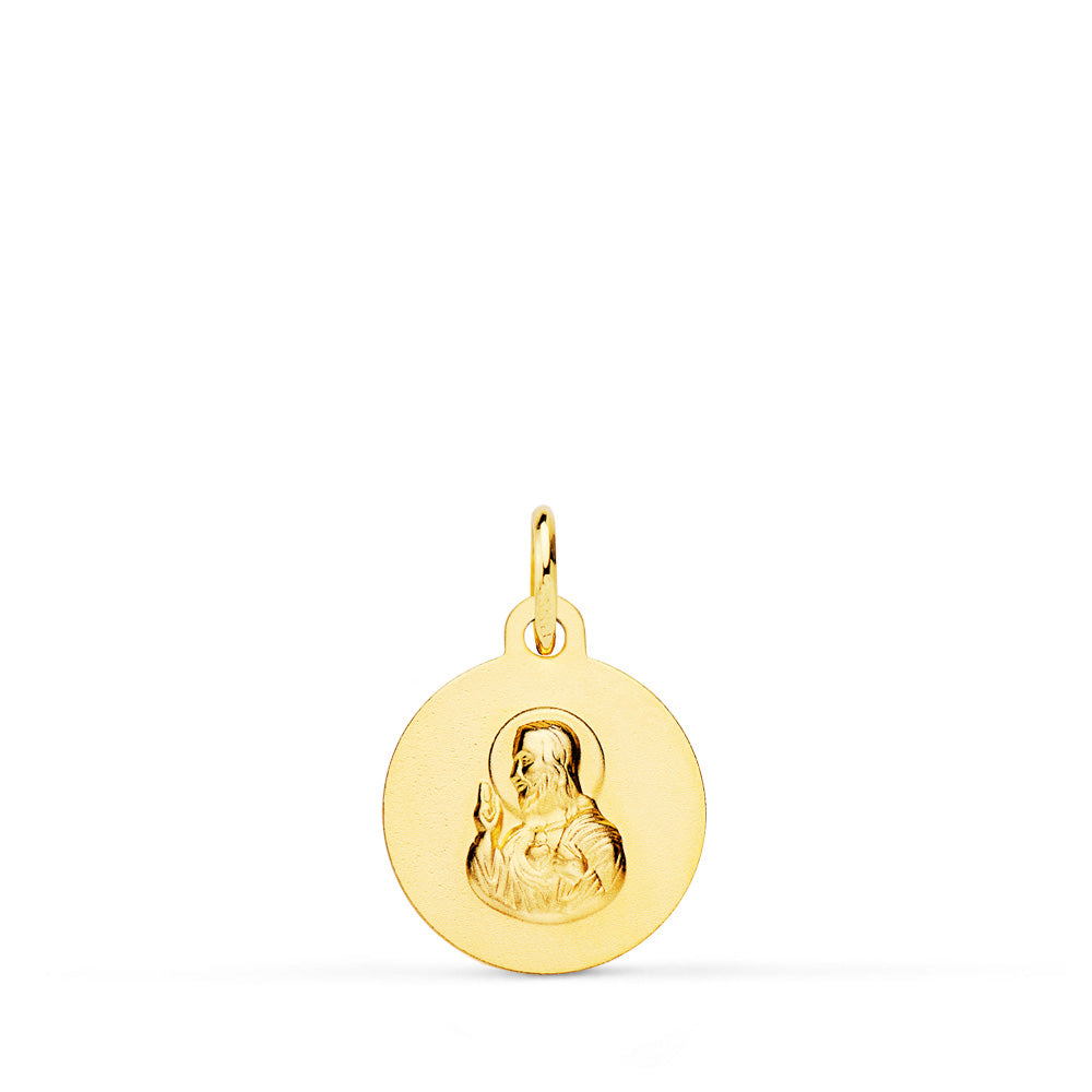 18K Scapular Medal 12 mm