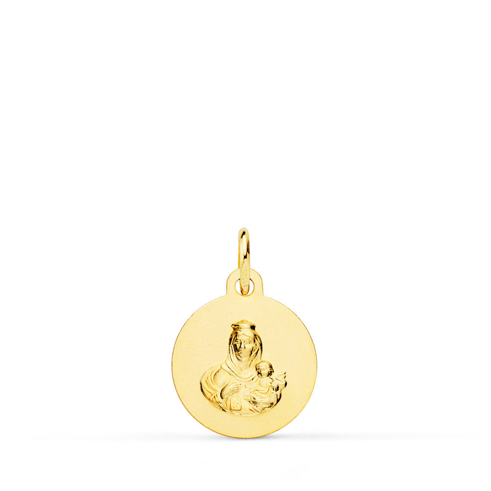 18K Scapular Medal 12 mm