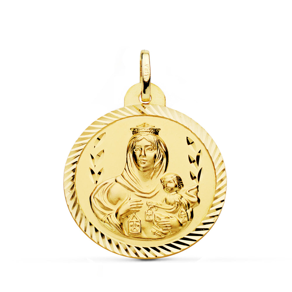 18K Scapular Medal 26MM