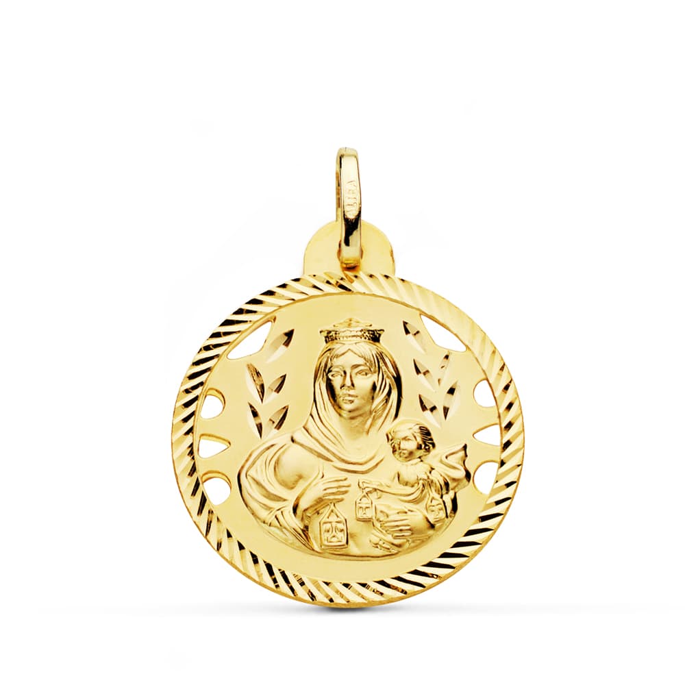 18K Panny Marie z Mont-Carmel 24 mm