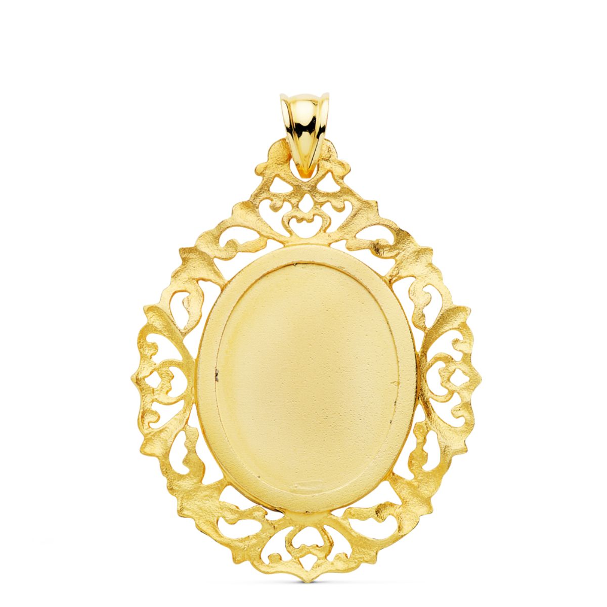 18K Guadalupe Boldogasszony-érem 39X 30 mm