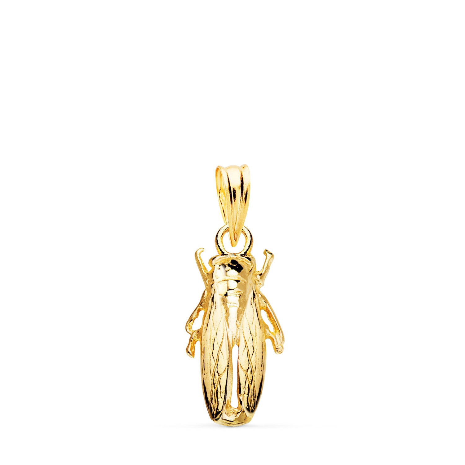 Přívěsek Camargue Cicada z 18K žlutého zlata 19 X 9 mm