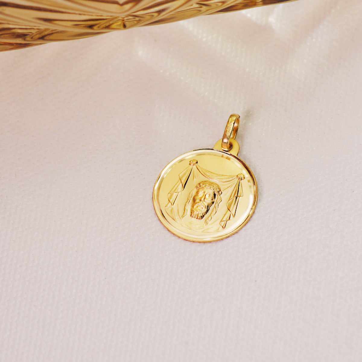 18K Medaille Porträt Christi 18MM