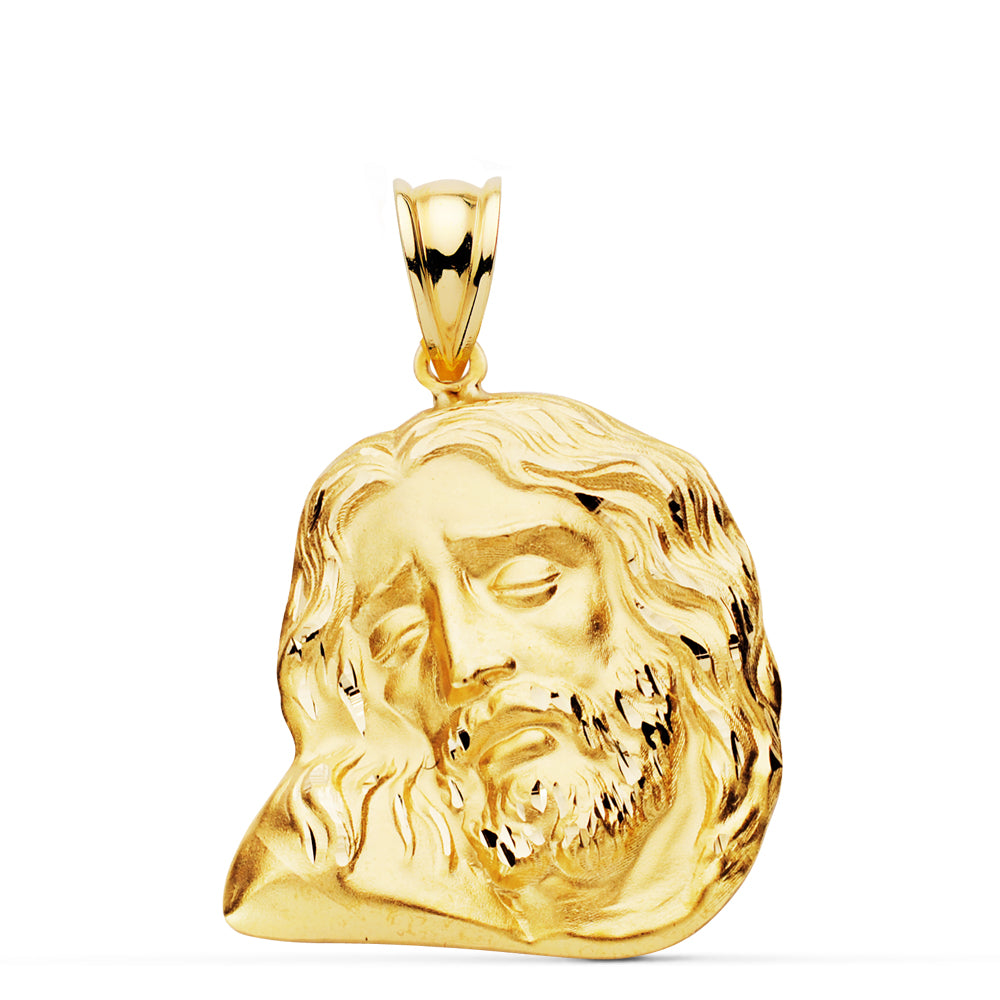 18K Christusportrethanger 26X21MM