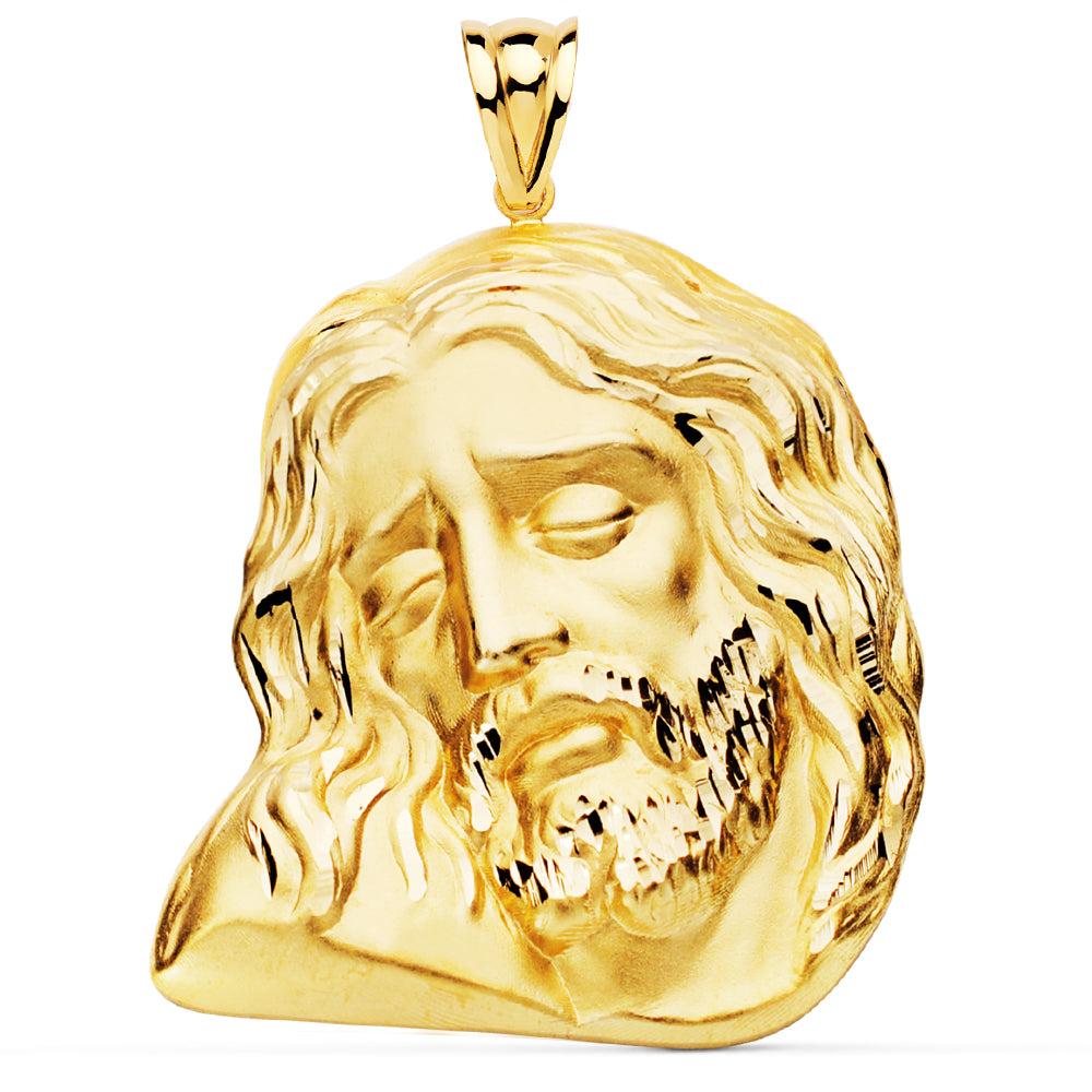 18K Christusportrethanger 42X37 mm
