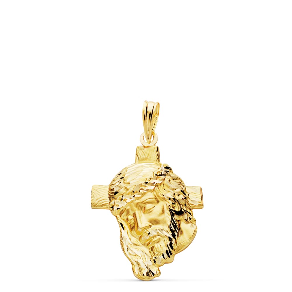 18K Christusportrethanger 26X18MM