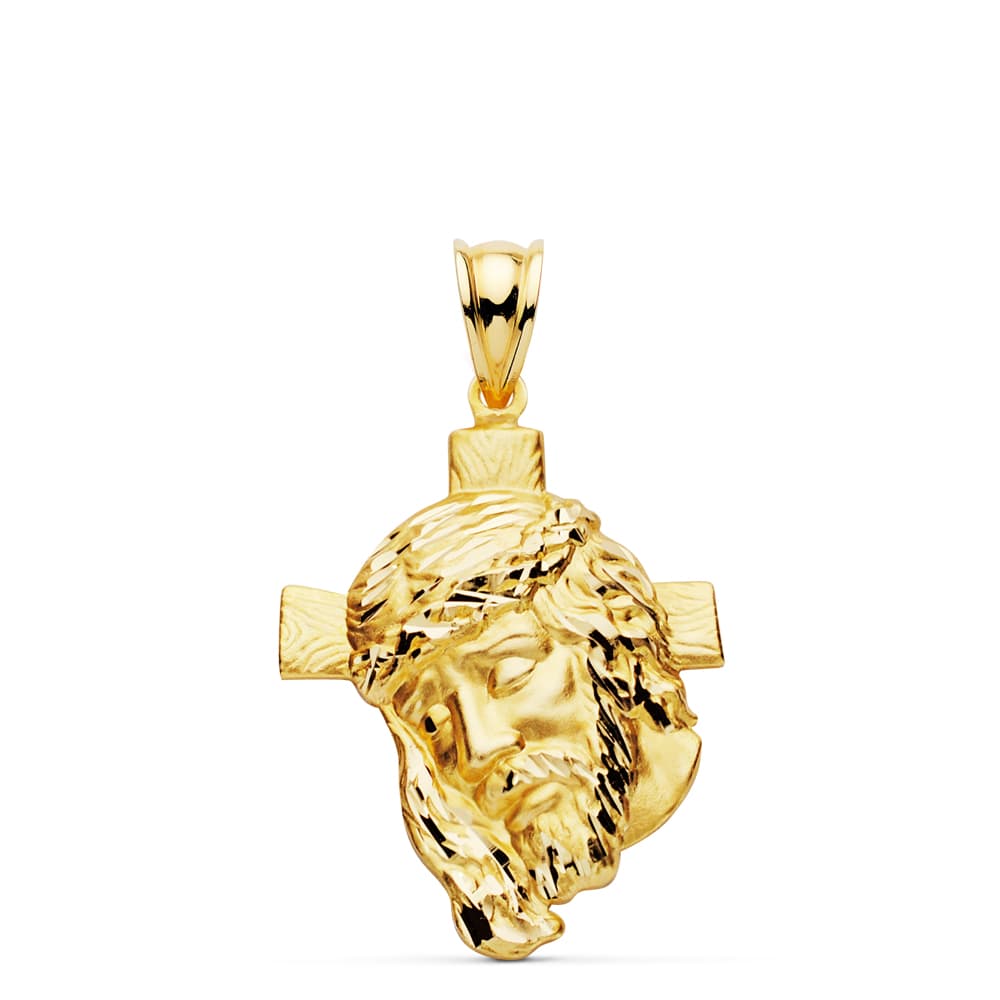 18K Christusportrethanger 30X22MM