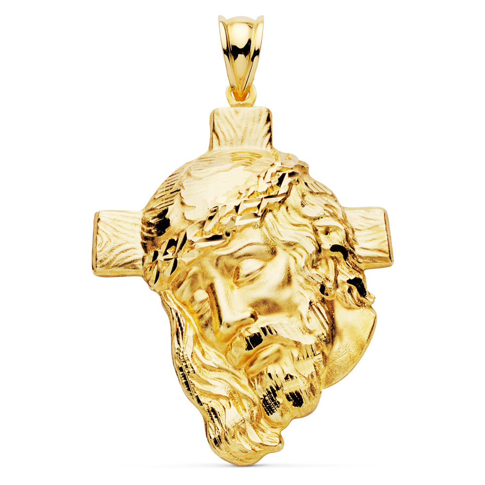 18K Christusportrethanger 40X30MM