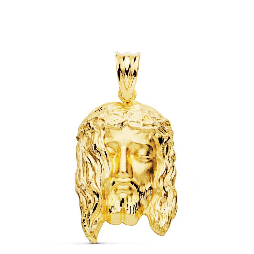 18K Christusportrethanger 26X16MM