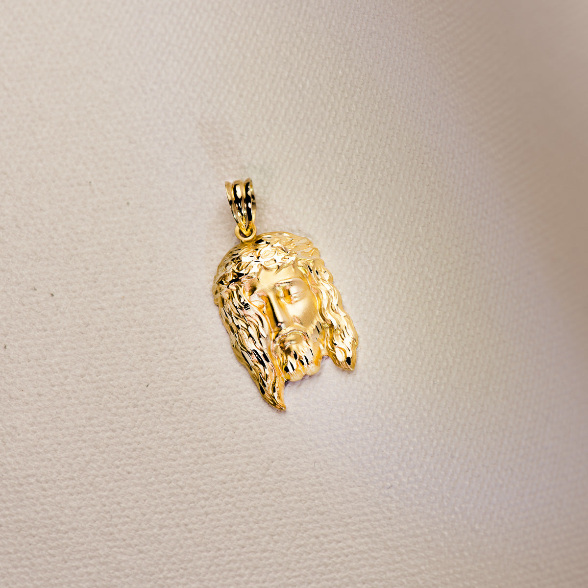 18K Christusportrethanger 26X16MM