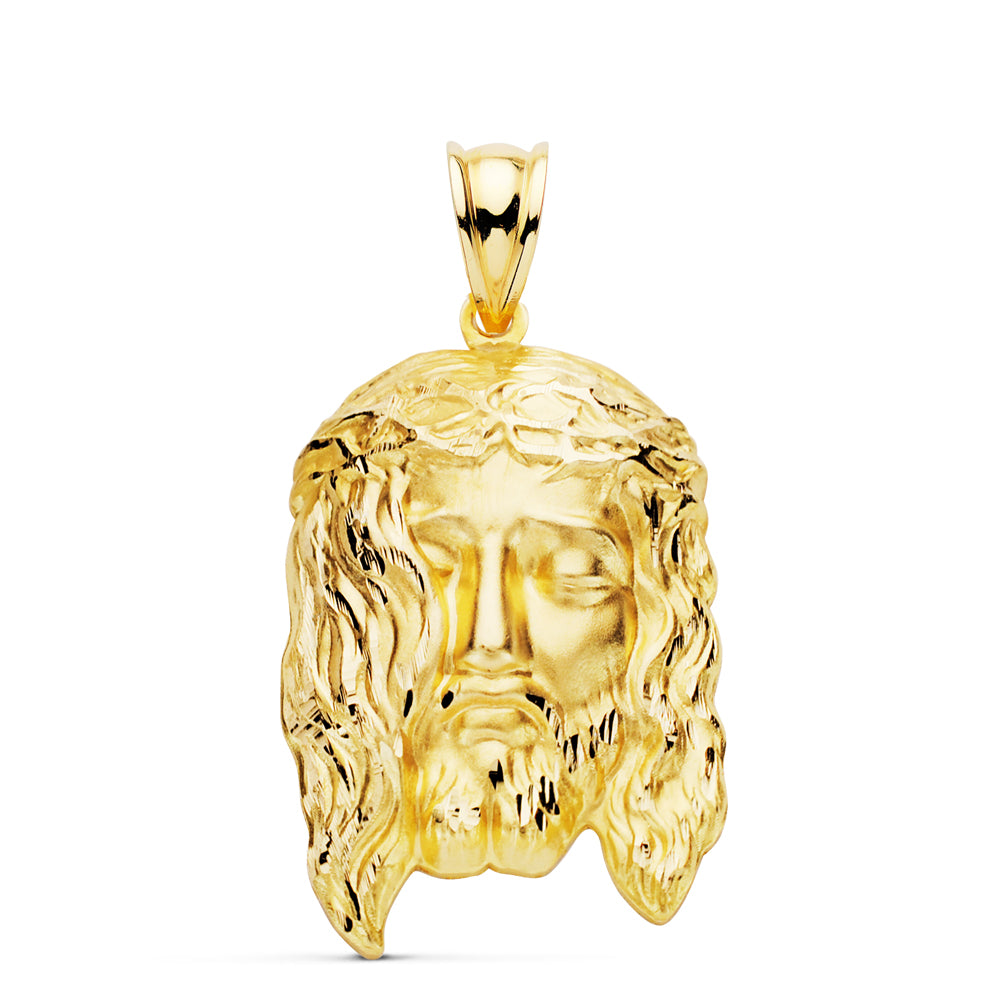 18K Christusportrethanger 30X19MM