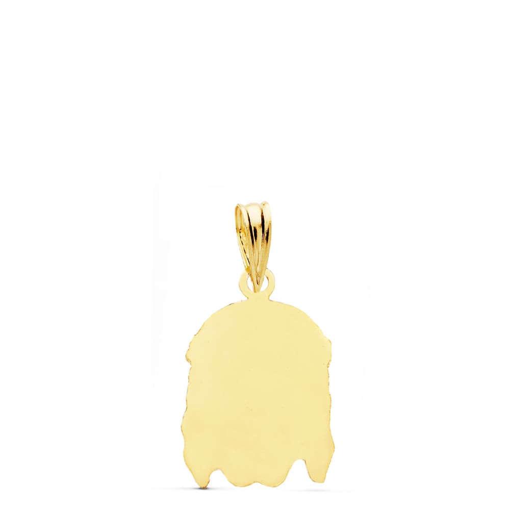 Pendentif Christ de la Bonne Mort Poinçonné Or Jaune 18K 19X12 mm