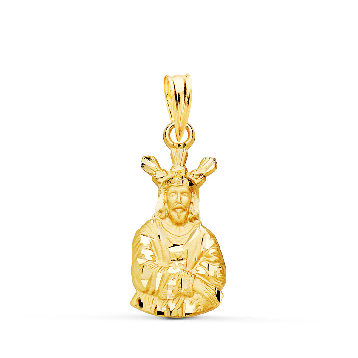 18K Kristus vedhæng 18X10MM