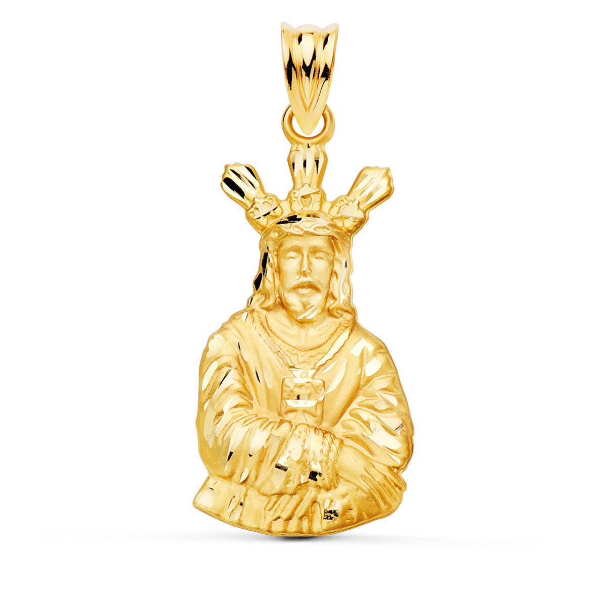 Pendentif Christ Or jaune 18 carats – 28 mm