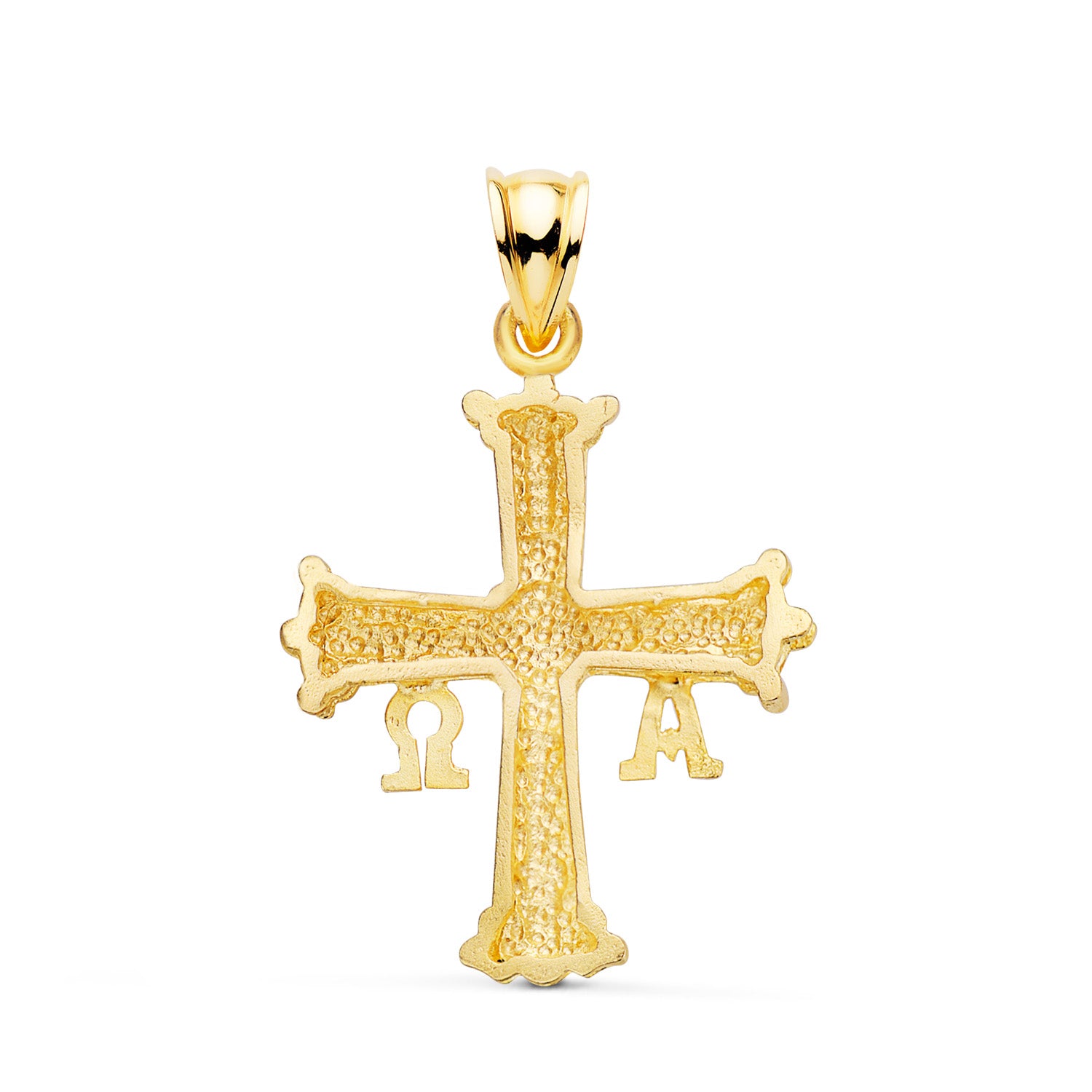 18K Covadonga kruishanger 33 x 25 mm