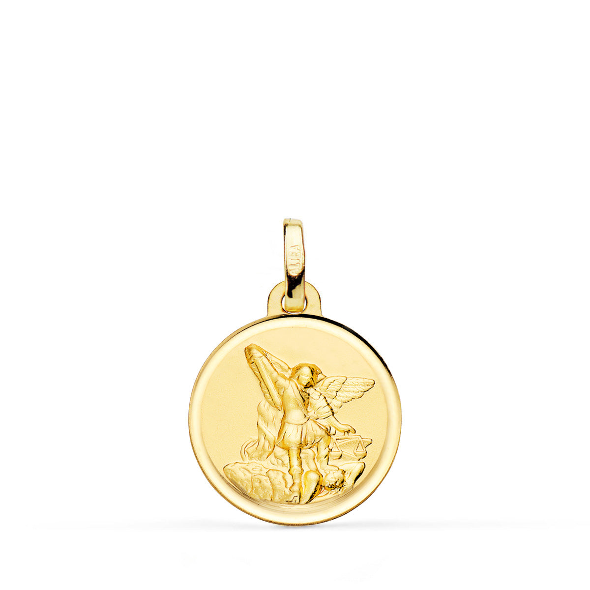 18K Saint Michael Medal 16 mm