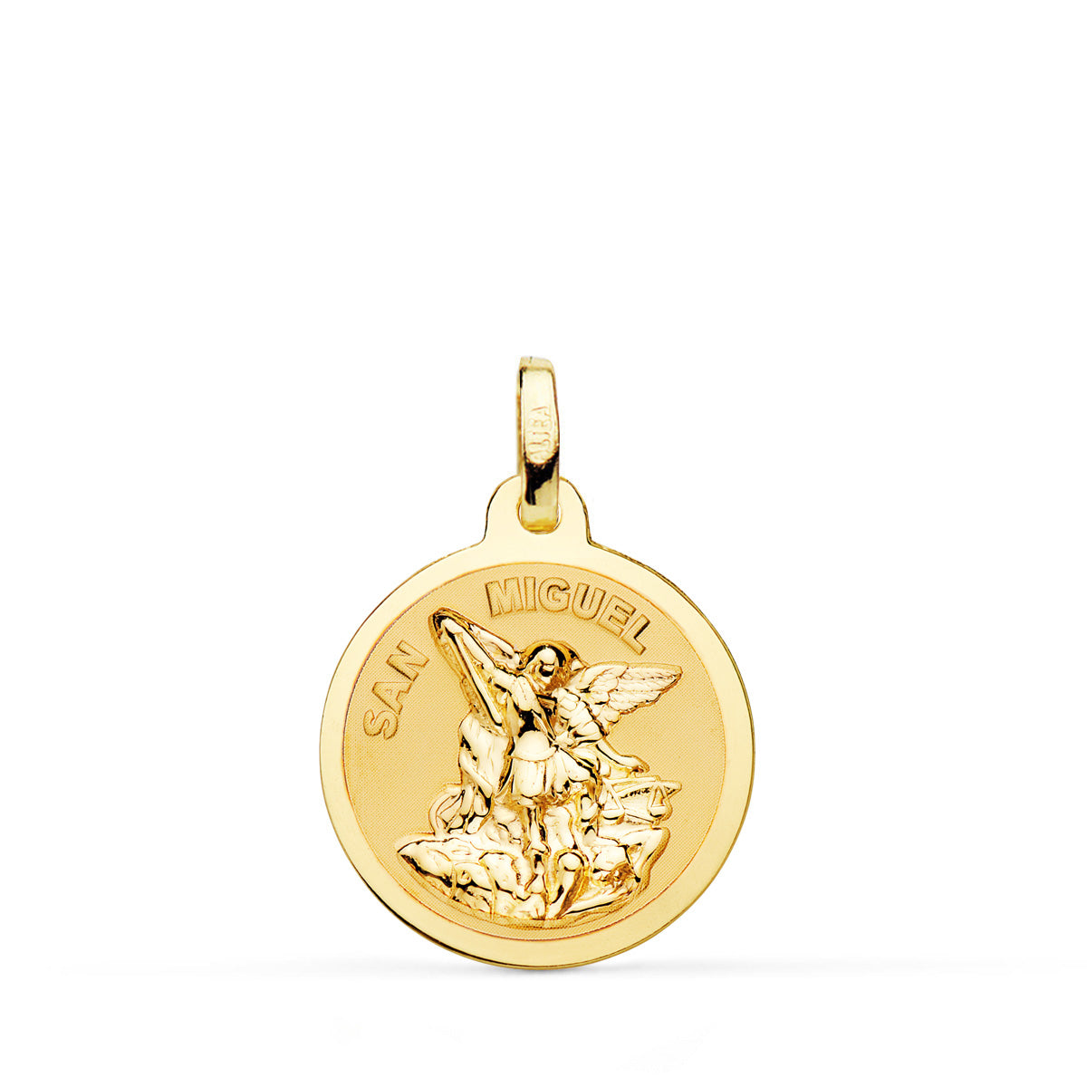 18K Saint Michael Medal 18MM
