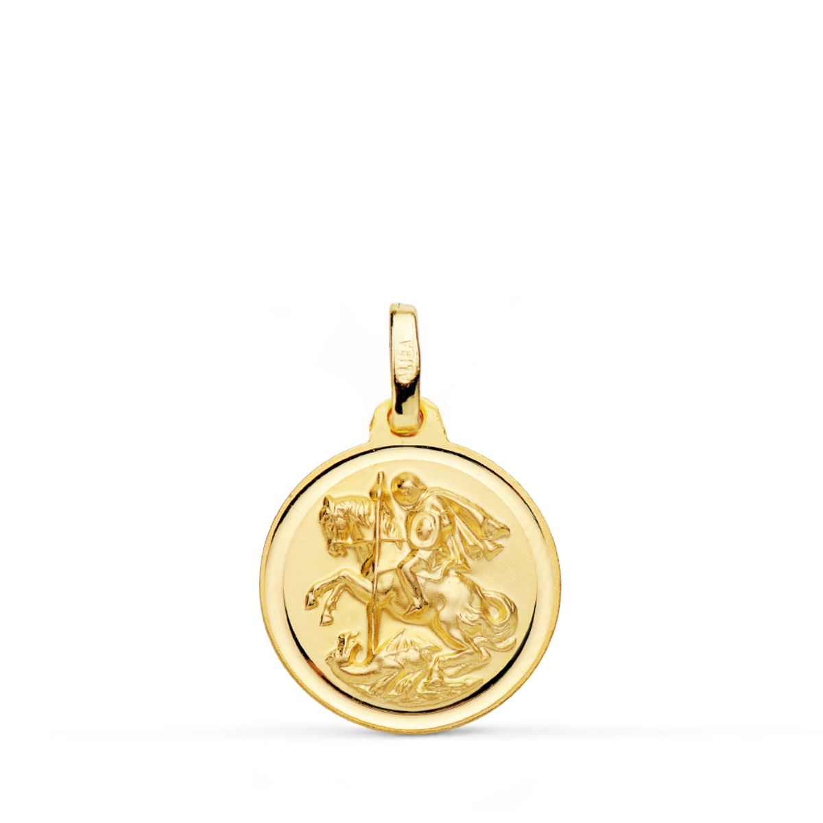 18K Saint George Medal 16 mm