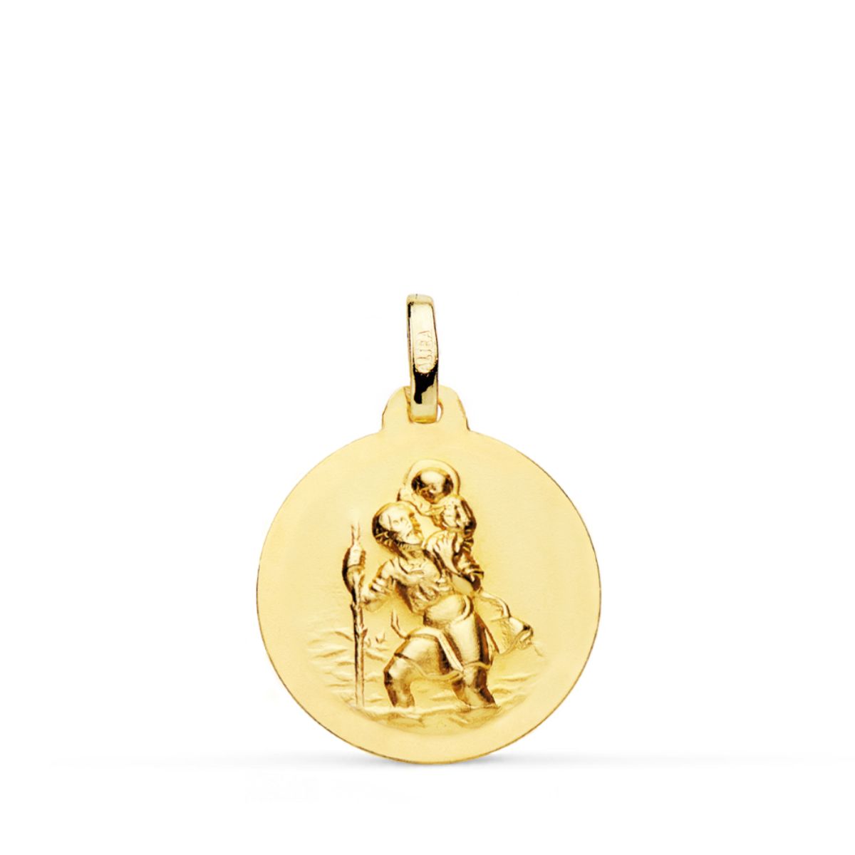 18K Saint Christopher Medalje 18MM