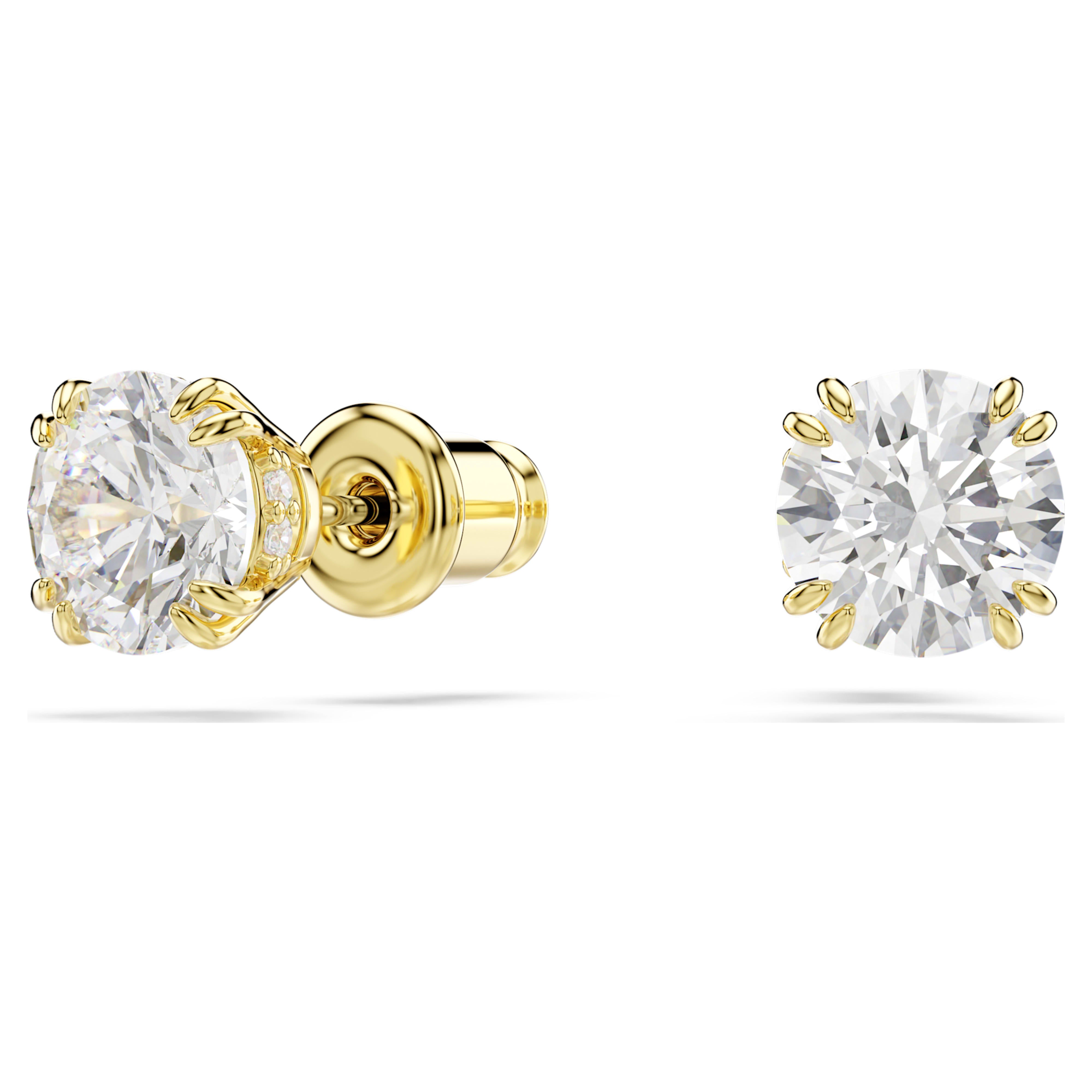 Parure Swarovski - Magic - Blanc & Doré vue 3