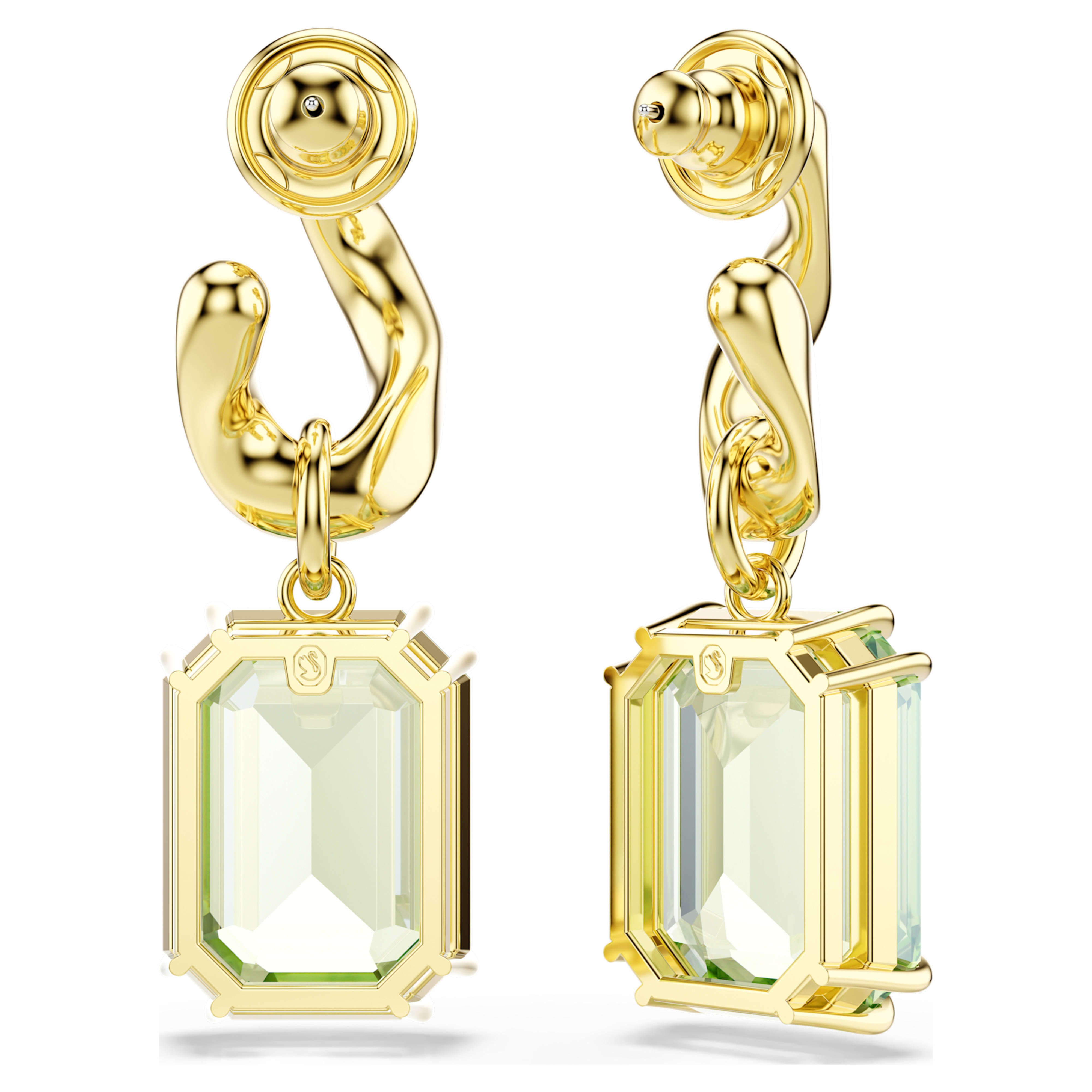Boucles d'oreilles Swarovski - Millenia - Ignite & Doré vue 4