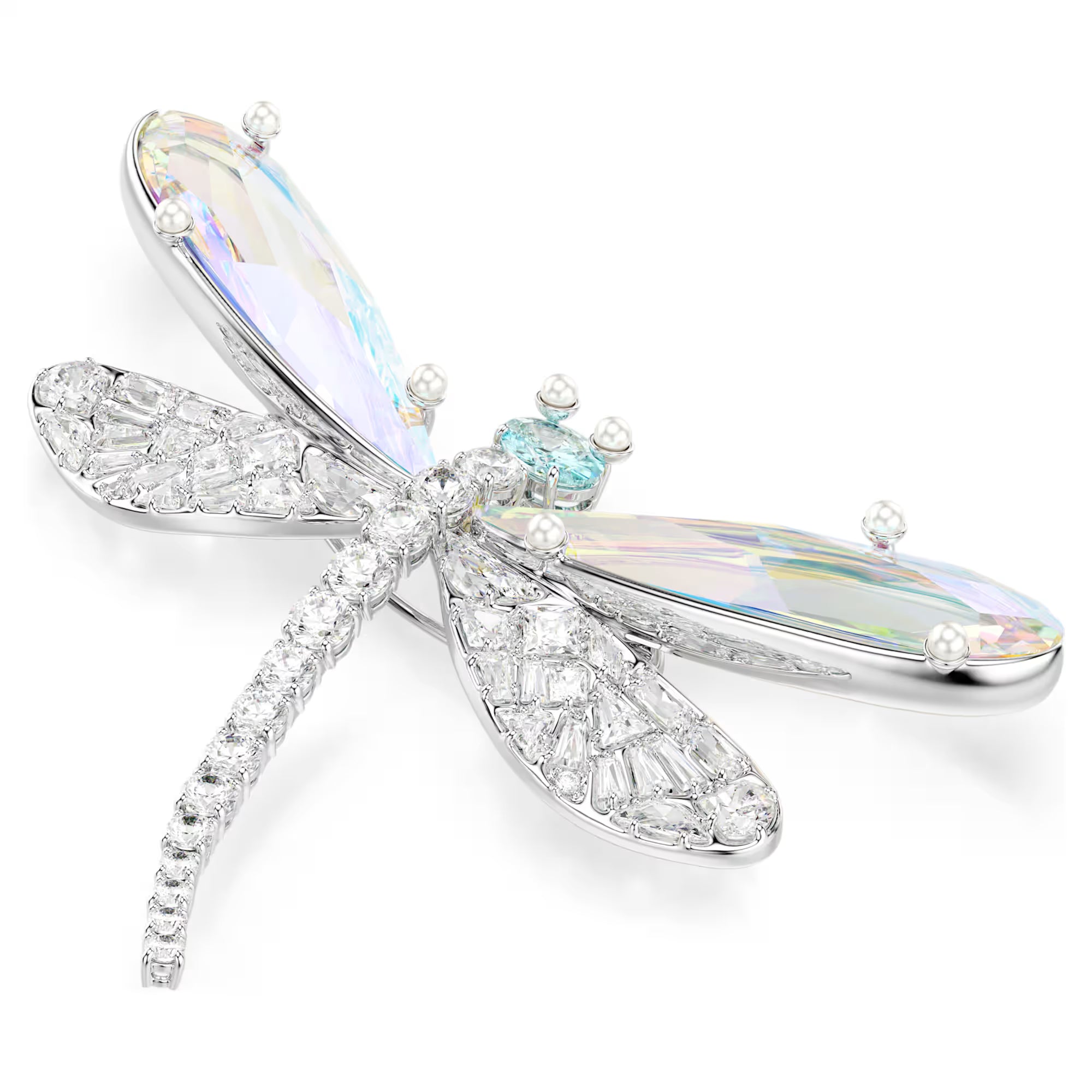 Swarovski medál és bross - Ariana Grande x Swarovski - Szitakötő - Állítható hosszúság - Ezüst