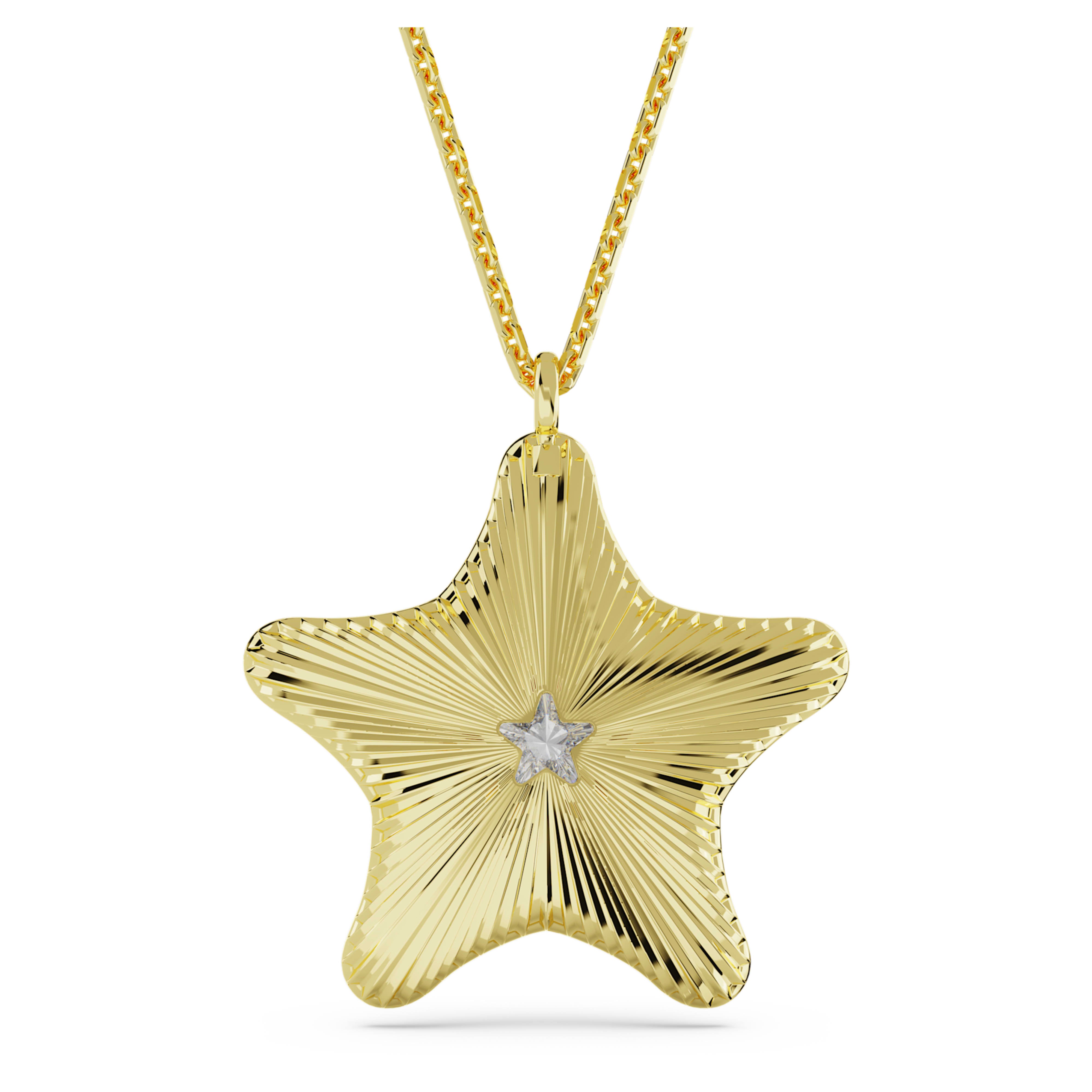 Ciondolo Swarovski - SCS - Stella Marina - Blu e Oroév4