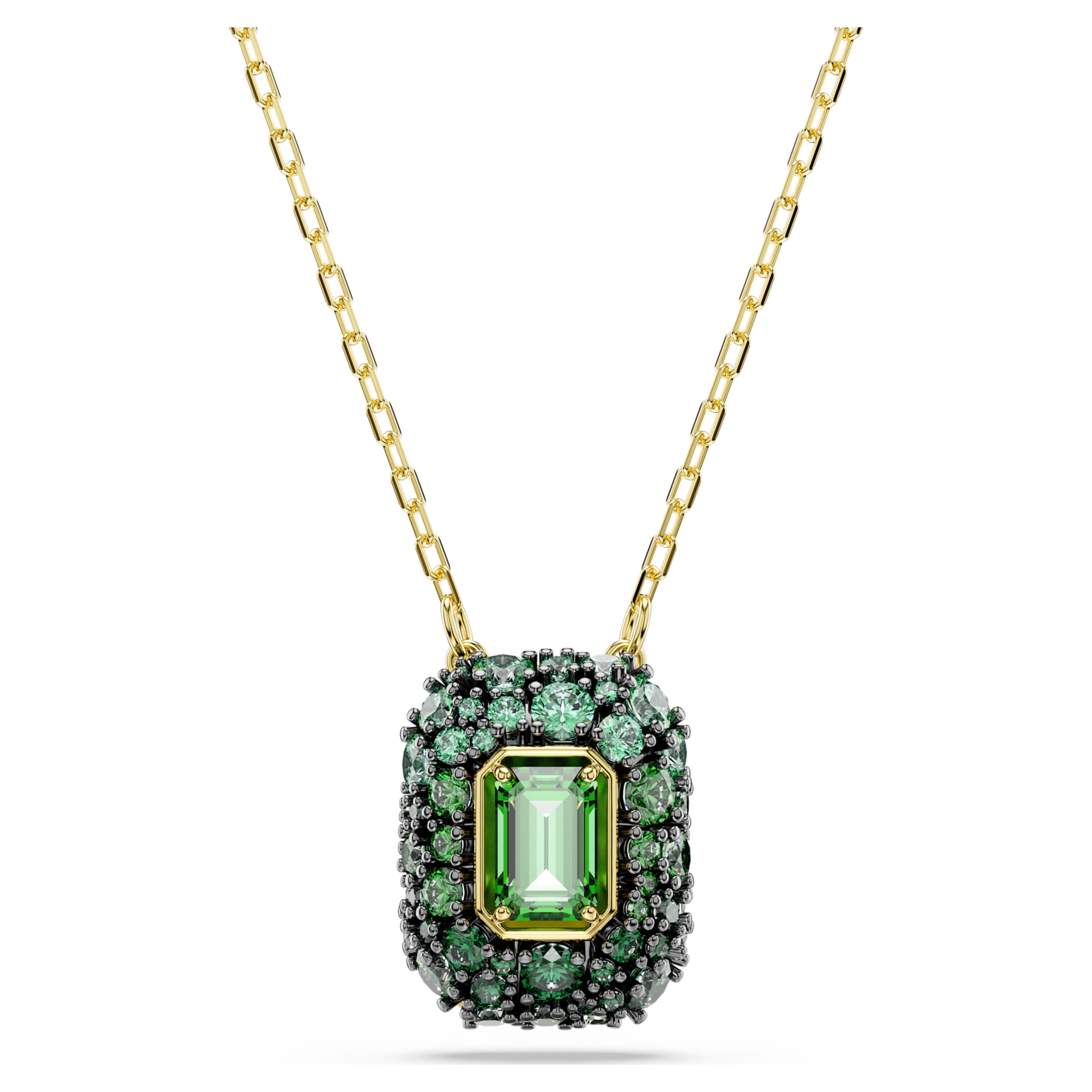 Swarovski vedhæng - Sublima Glam - Grøn & Guld