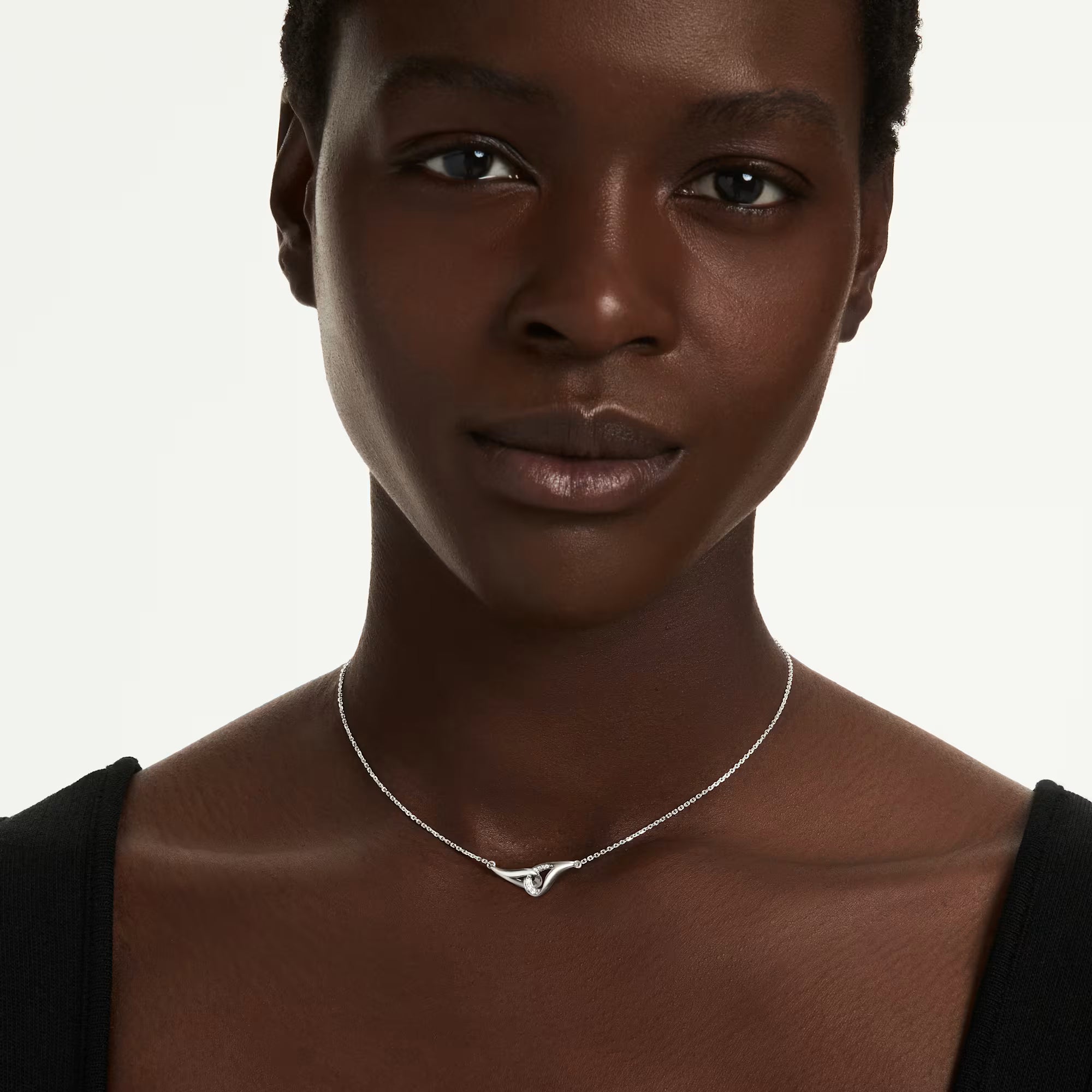 Pendentif Swarovski - Classica - Entrelacé - Argent sterling