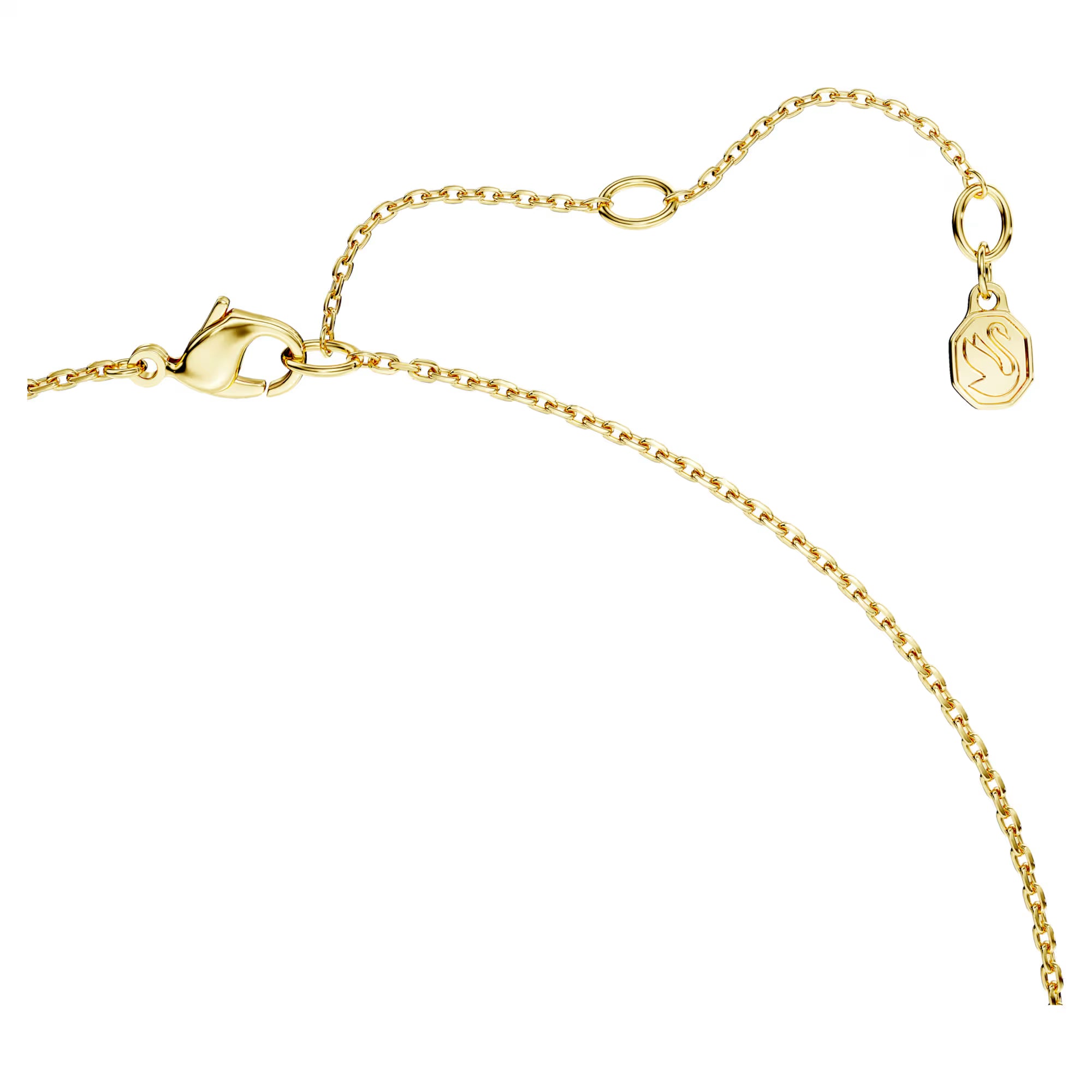 Swarovski pendant - Classica - Intertwined - Sterling silver - 18 carat gold plated