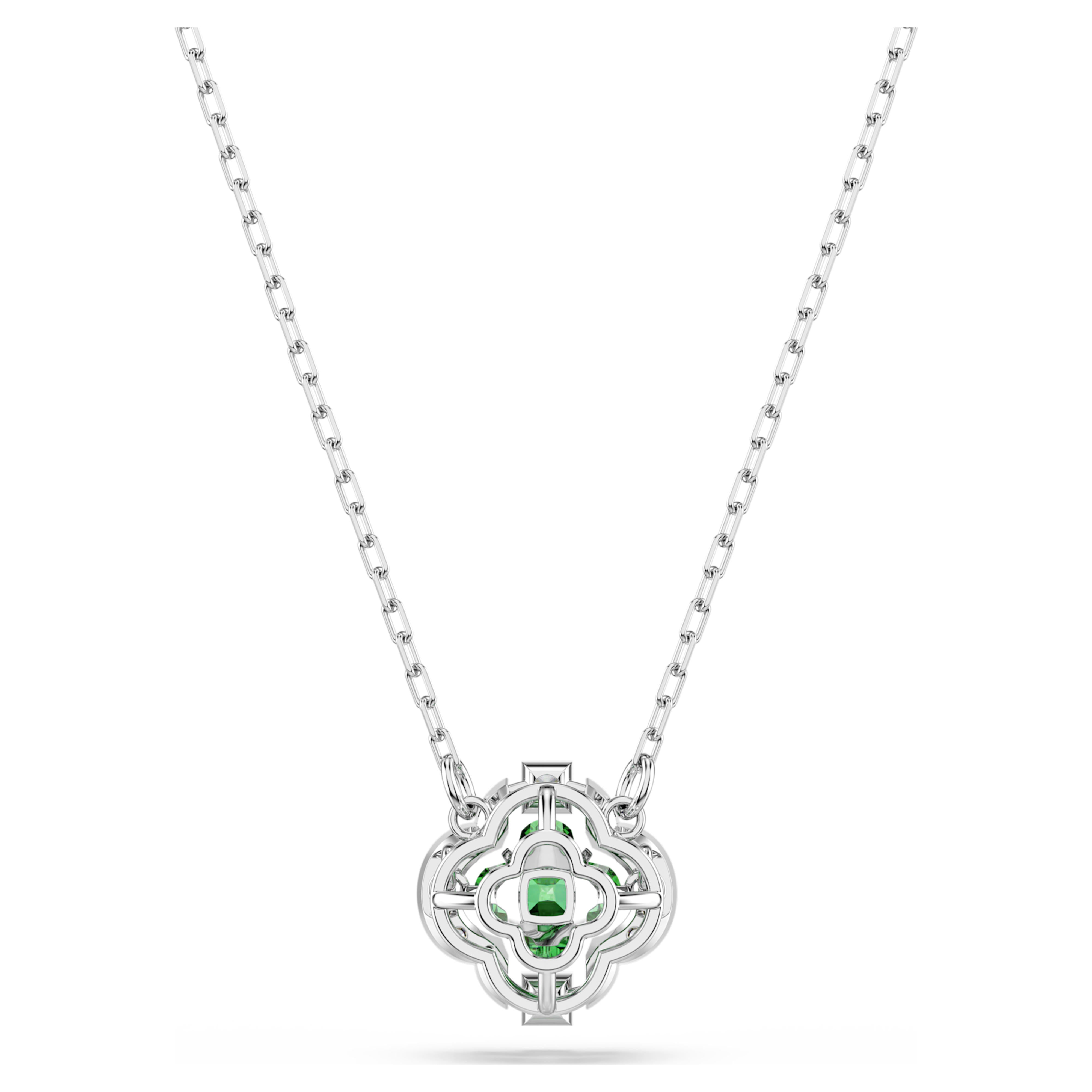 Pendentif Swarovski - Una Sparkling Dance - Trèfle - Vert & Argenté vue 4