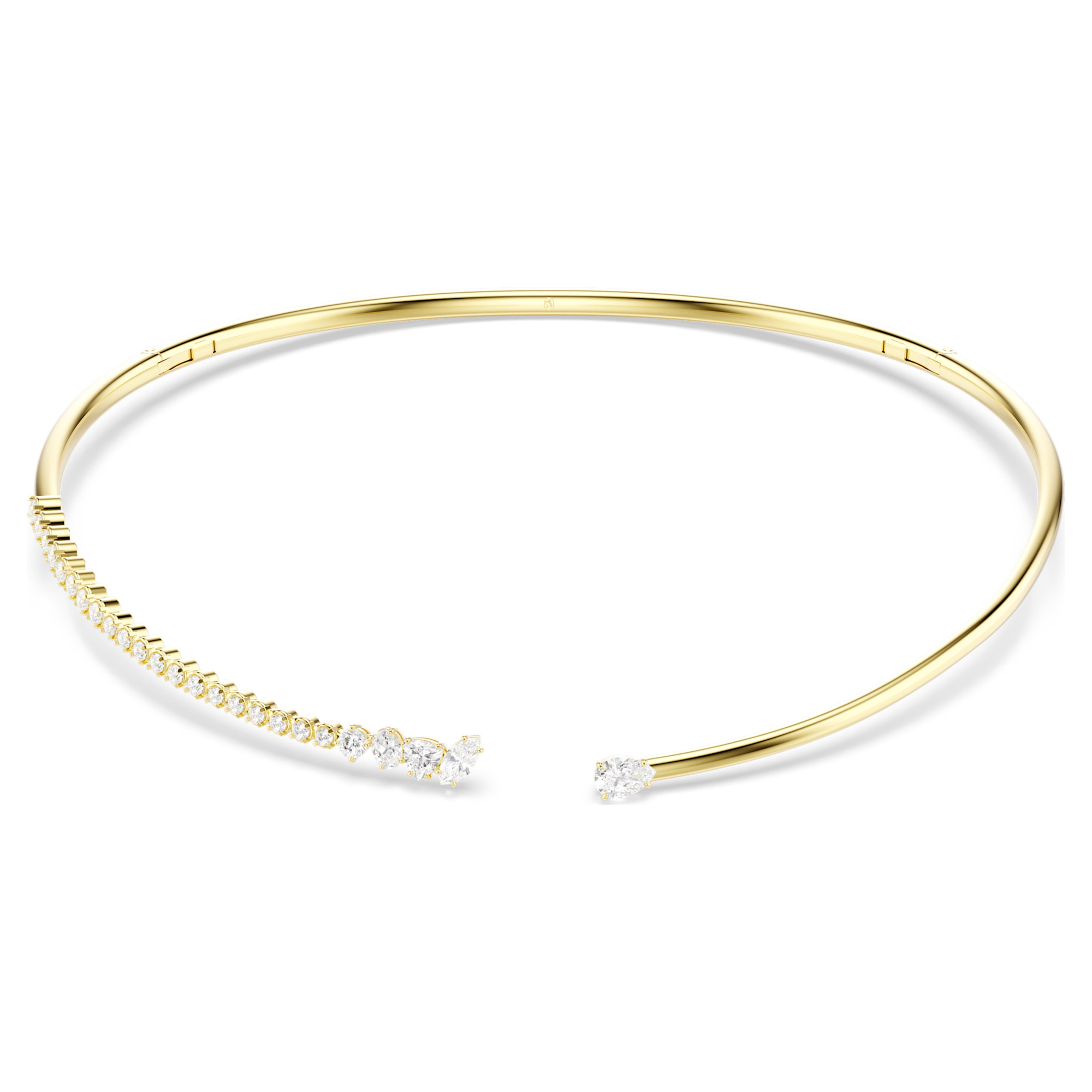 Collier Swarovski - Mesmera Attract - Blanc & Doré (M)