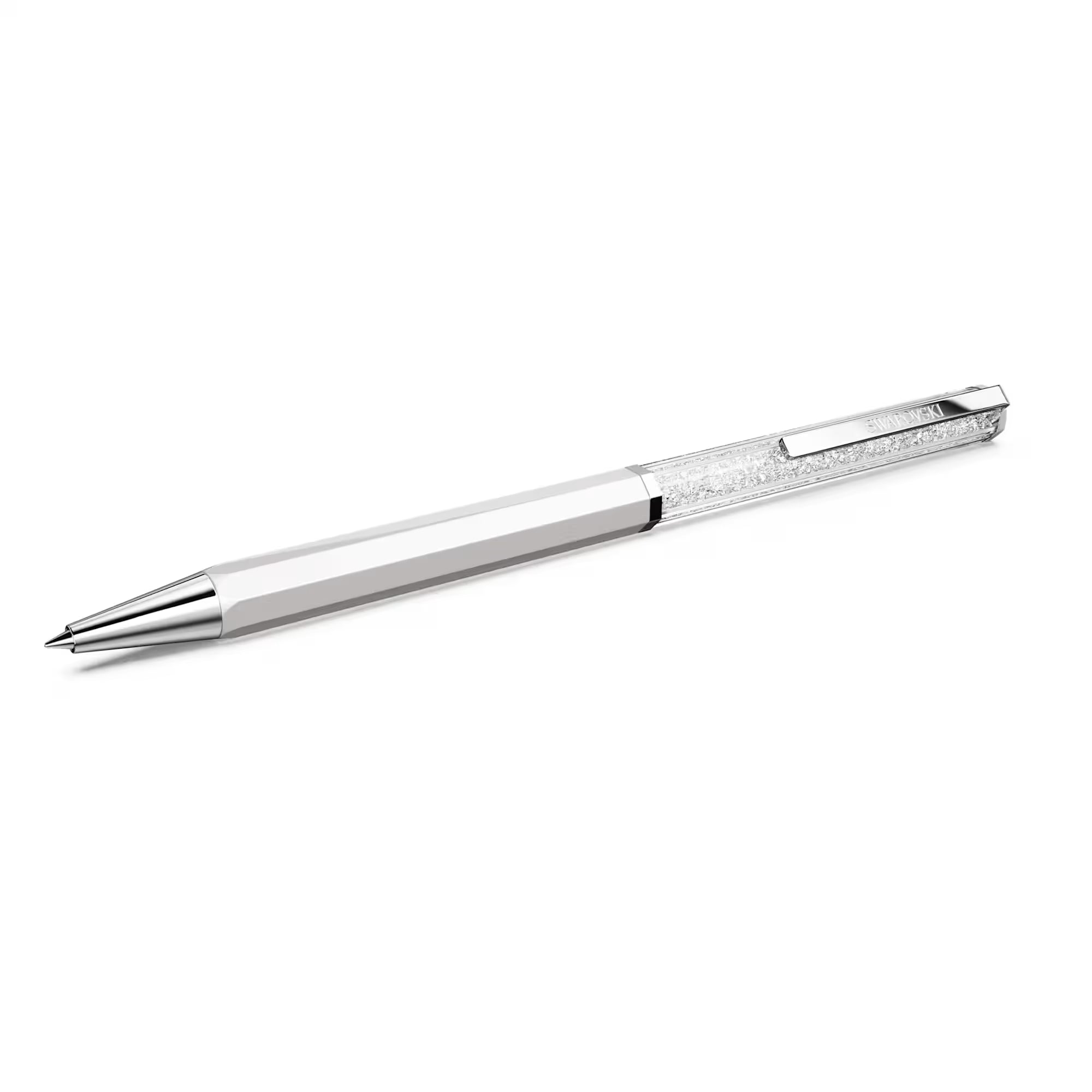 Stylo Swarovski - Crystalline - Laqué blanc