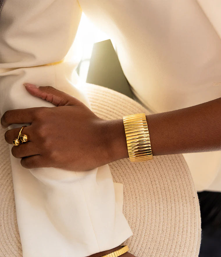 Wilona Bracelet – Golden Steel | Zag