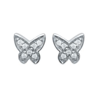 Butterfly - Silver - Earrings