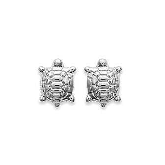 Turtle - Silver - Earrings