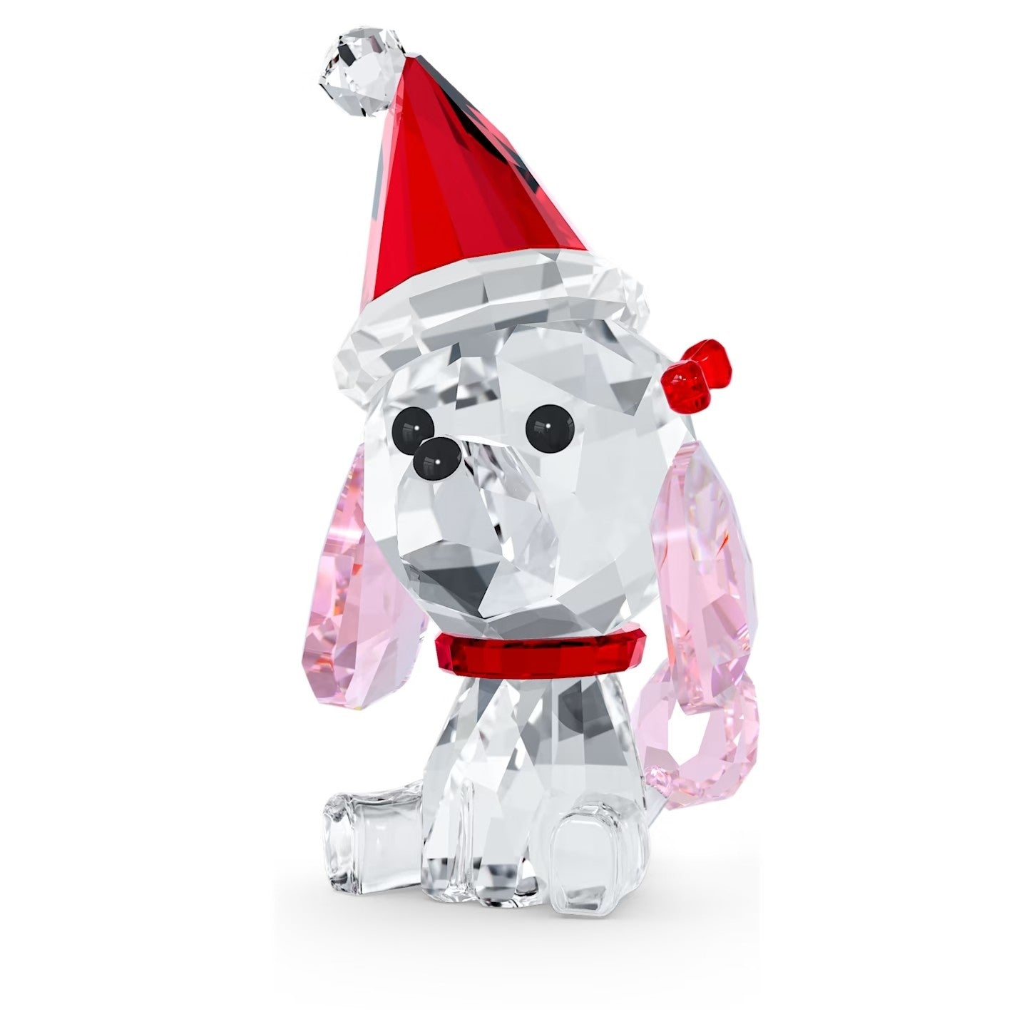 Holiday Cheers - Poodle - Figurine - Swarovski