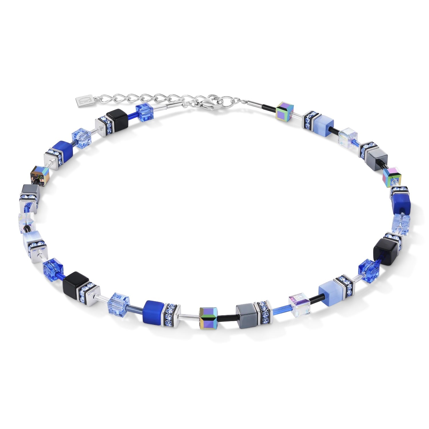 Collection 4014 - Blue Gray - Necklace - Cœur de Lion 