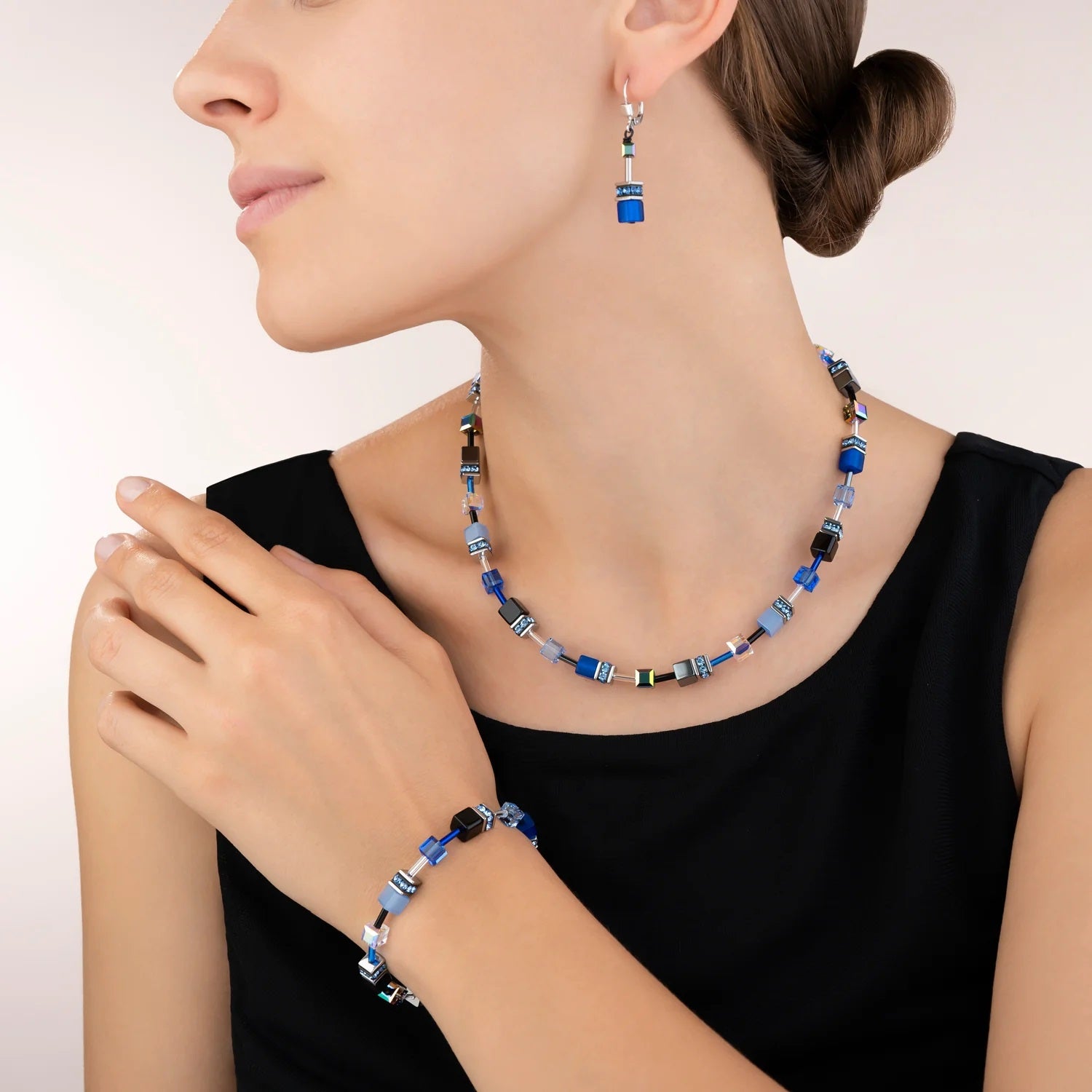 Collection 4014 - Bleu Gris - Bracelet - Cœur de Lion