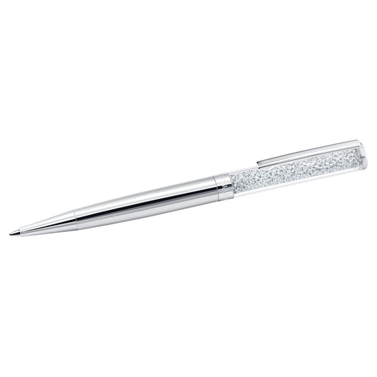Crystalline - Silver - Ballpoint Pen - Swarovski