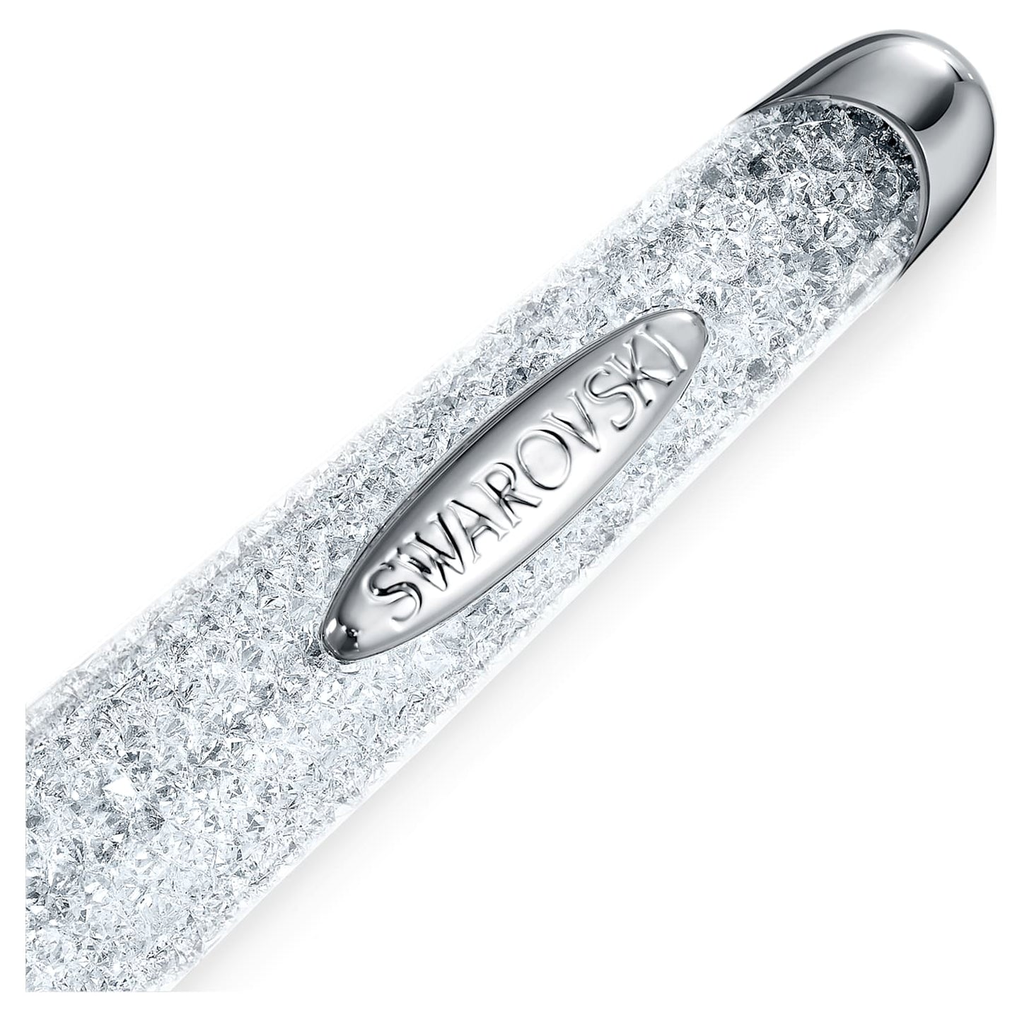 Crystalline Nova - Silver White - Ballpoint Pen - Swarovski